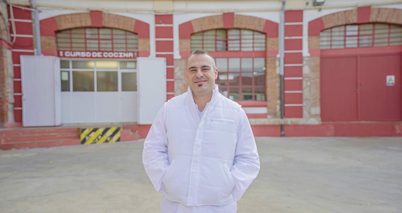 José Alberto es uno de los internos del Centro Penitenciario de Burgos.
