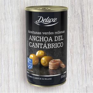Aceituna manzanilla con anchoa del Cantábrico Deluxe